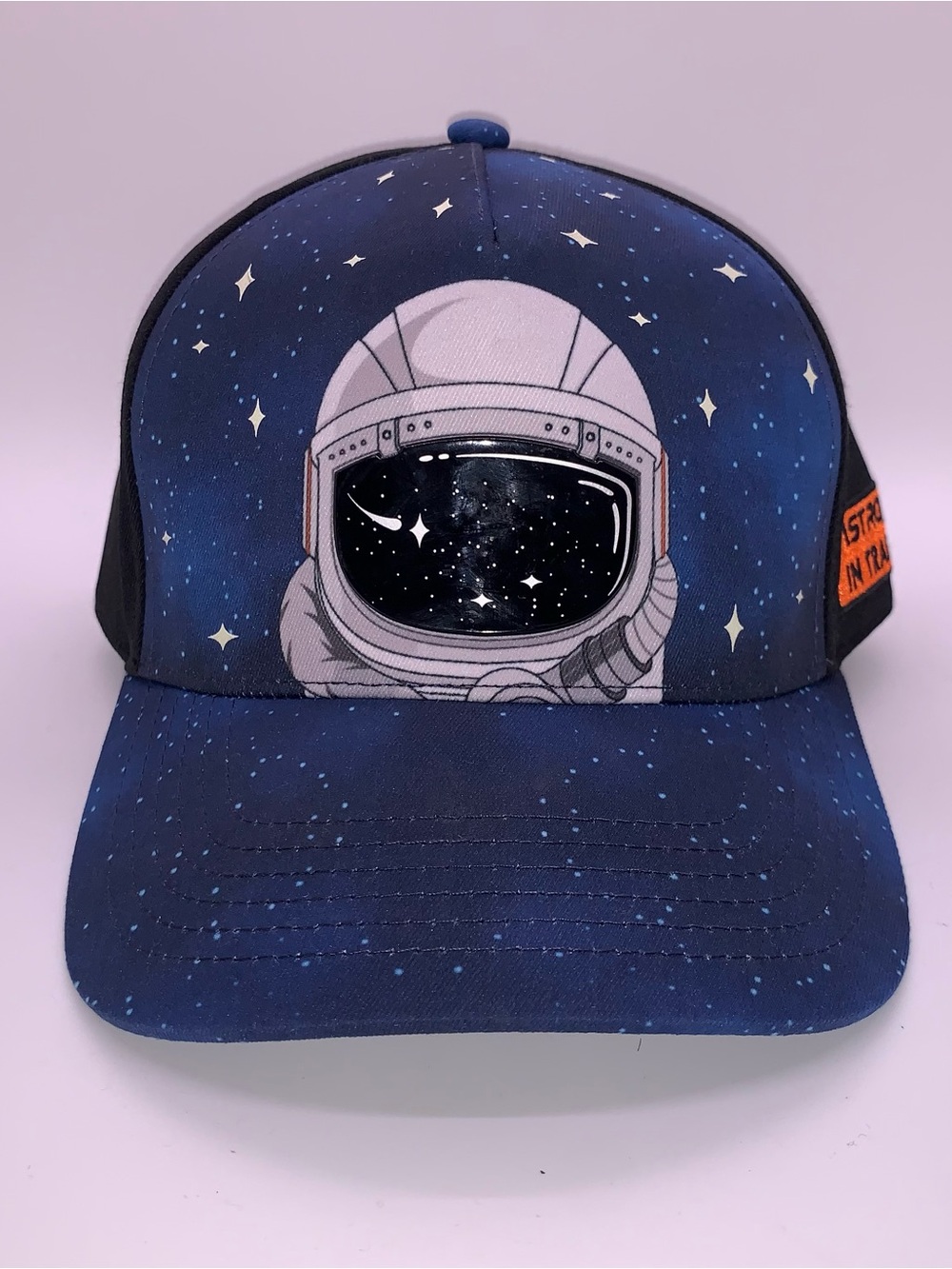 Skechers Kids Baseball Hat “Astronaut In Training” Adjustable Cap Navy Blue New